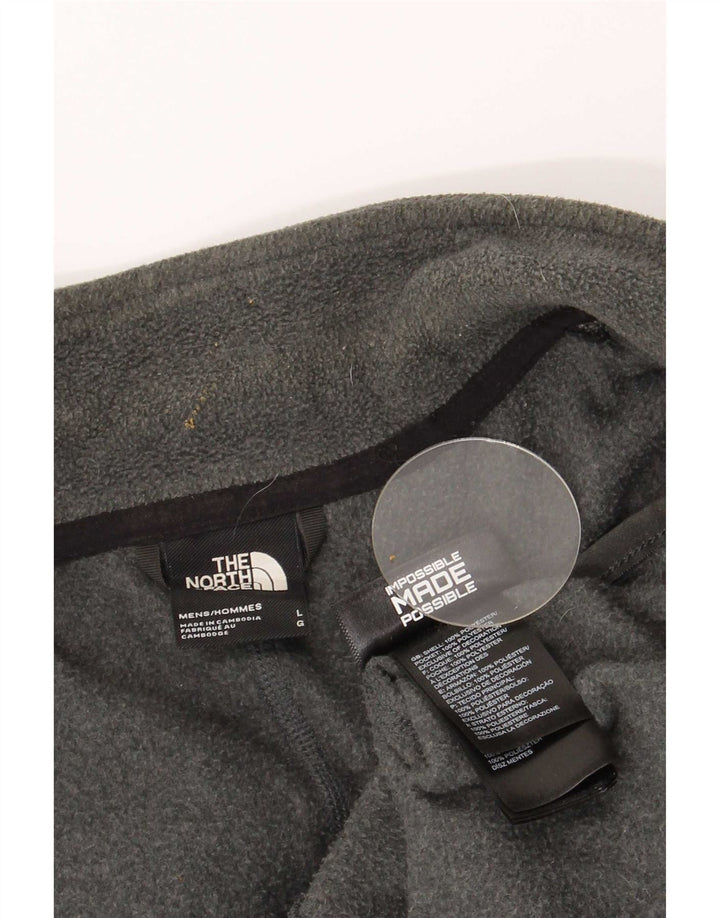 Jaqueta masculina The North Face Liner Fleece UK 40 poliéster cinza grande