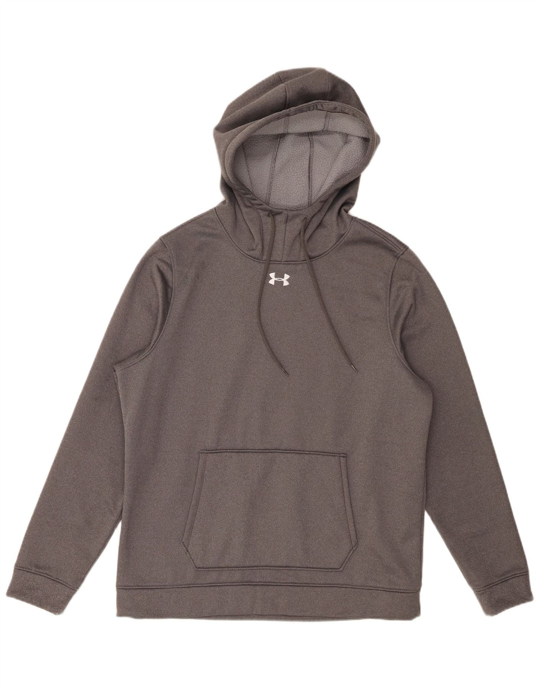 Under Armour Masculino moletom com capuz cinza médio