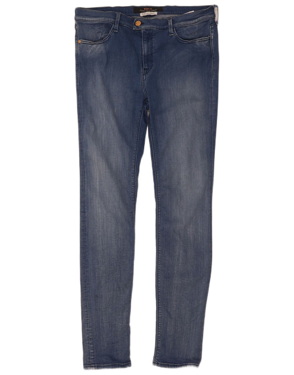 Replay Jeans Skinny Feminino W32 L32 Azul Modal