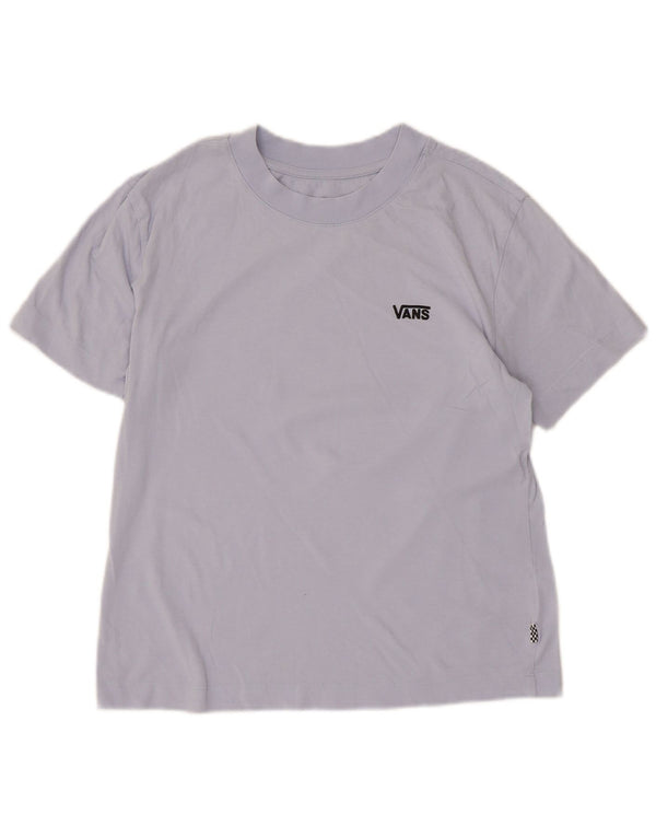 Camiseta Vans Feminina Top UK 10 Pequena Azul
