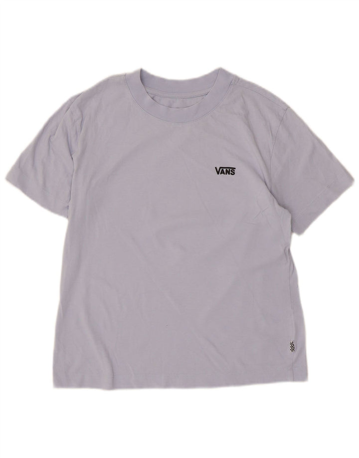 Camiseta Vans Feminina Top UK 10 Pequena Azul