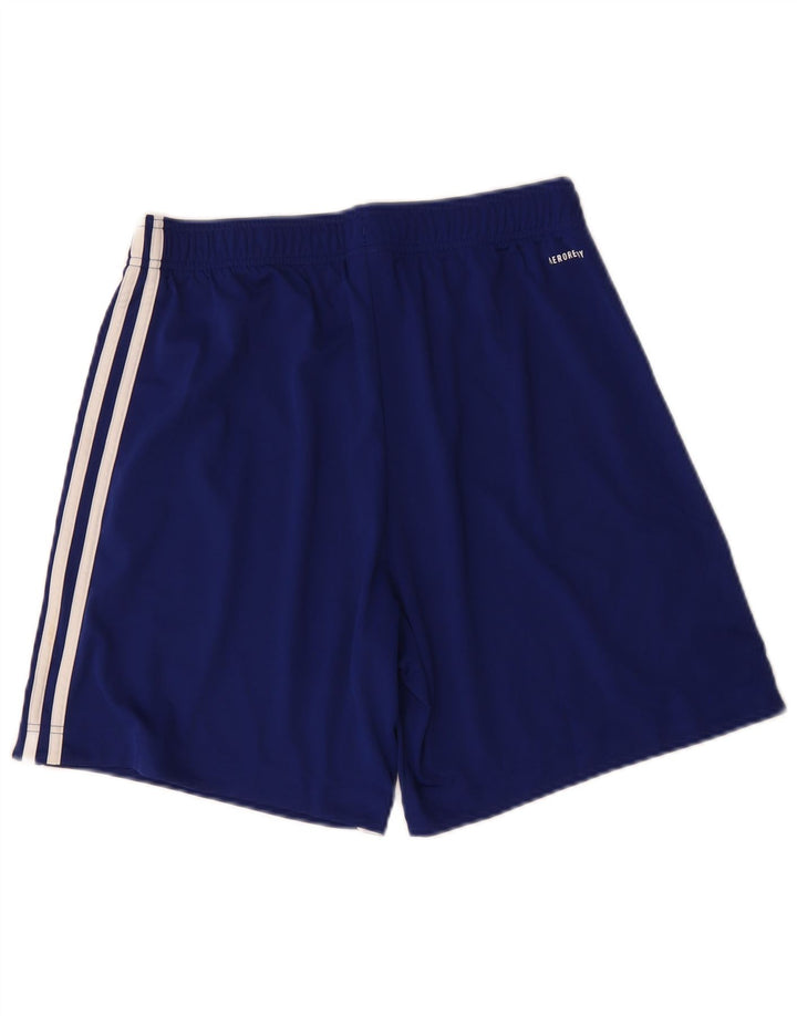Adidas Mens Aeroready Sport Shorts Grande Azul Poliéster