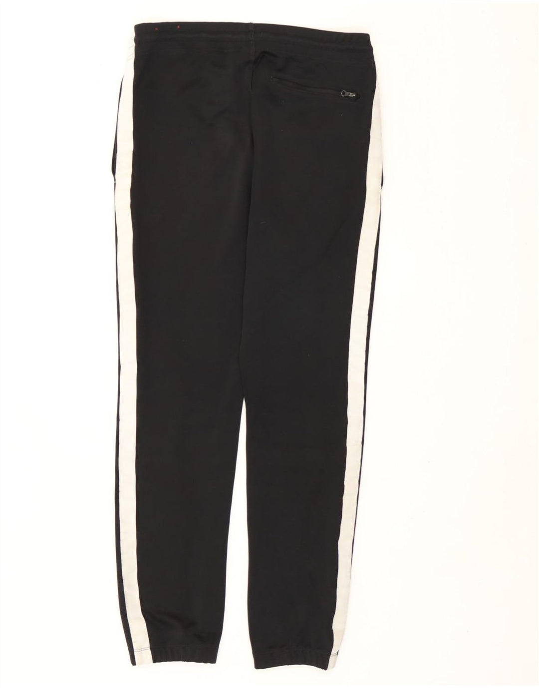 Calça de treino masculina Nike joggers pequena preta colorblock poliéster