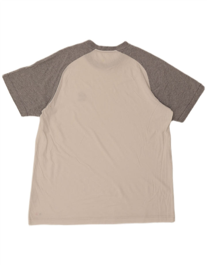 Camiseta masculina LOTTO UK 46/46 3XL algodão colorido branco