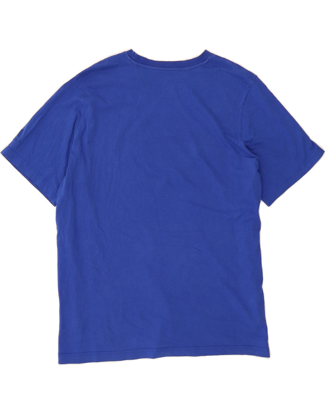 ADIDAS Mens Graphic T-Shirt Top XL Blue Cotton Vintage Adidas and Second-Hand Adidas from Messina Hembry 