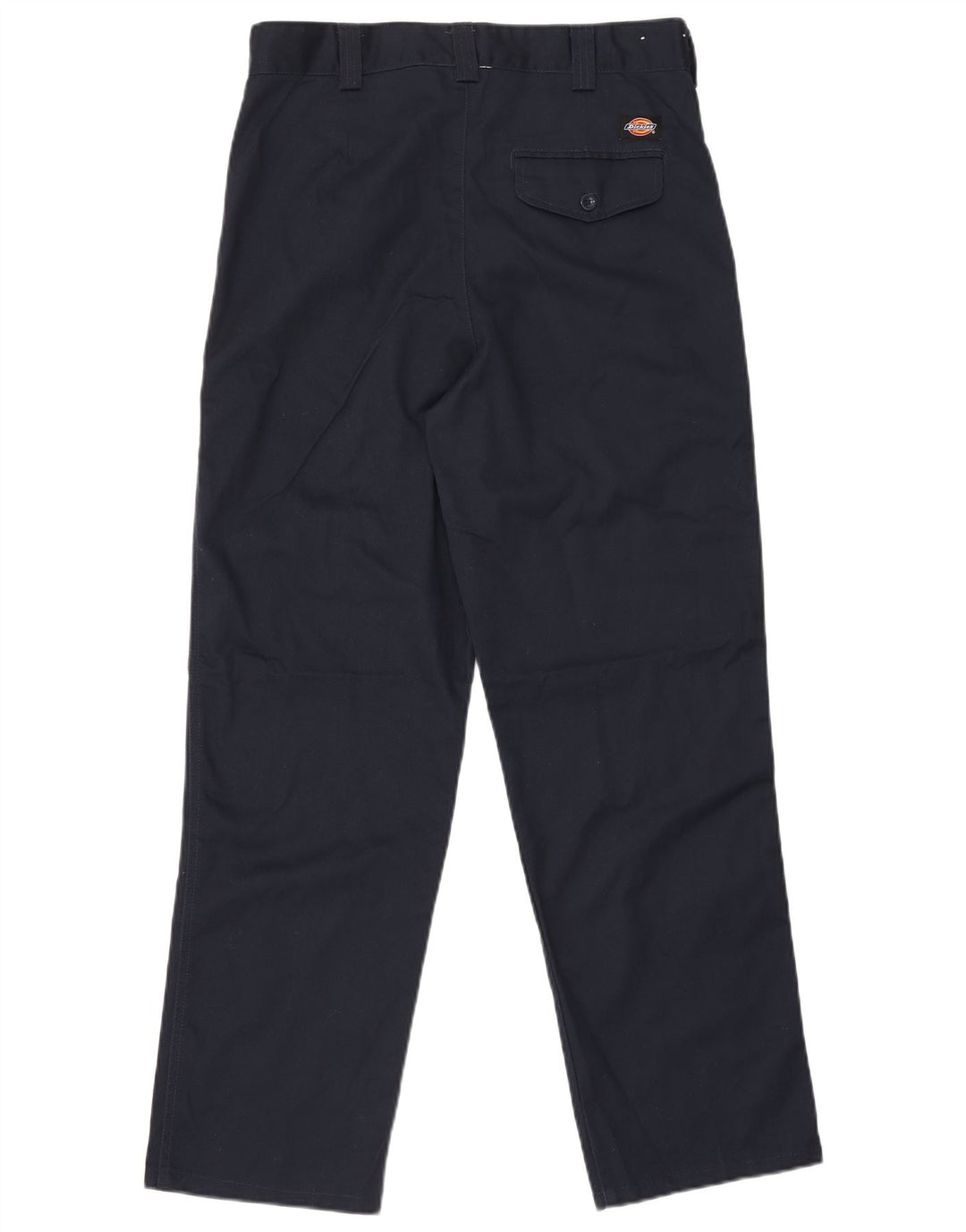 Calças Chino masculinas Dickies Pegged W32 L29 poliéster azul marinho