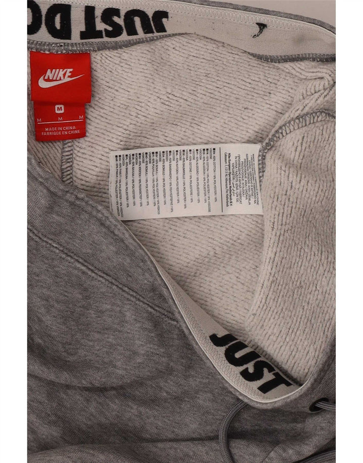 Calça de treino masculina Nike joggers cinza médio algodão