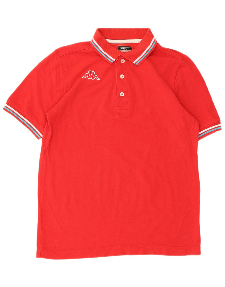 Camisa polo masculina Kappa pequena vermelha