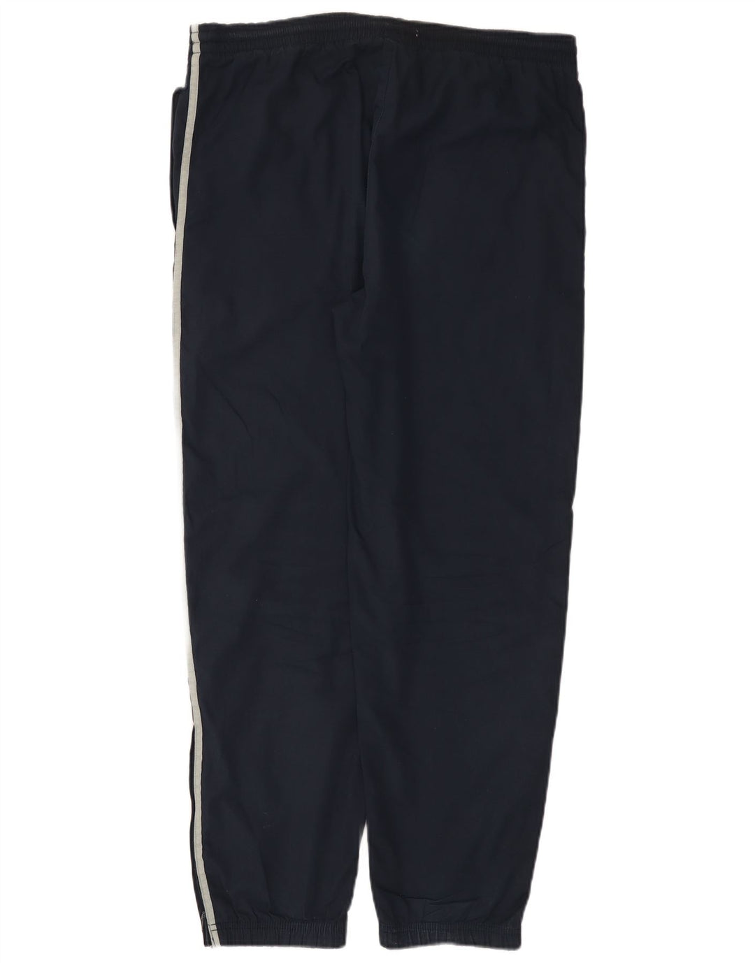 Calça de treino masculina Reebok pequena azul marinho poliéster