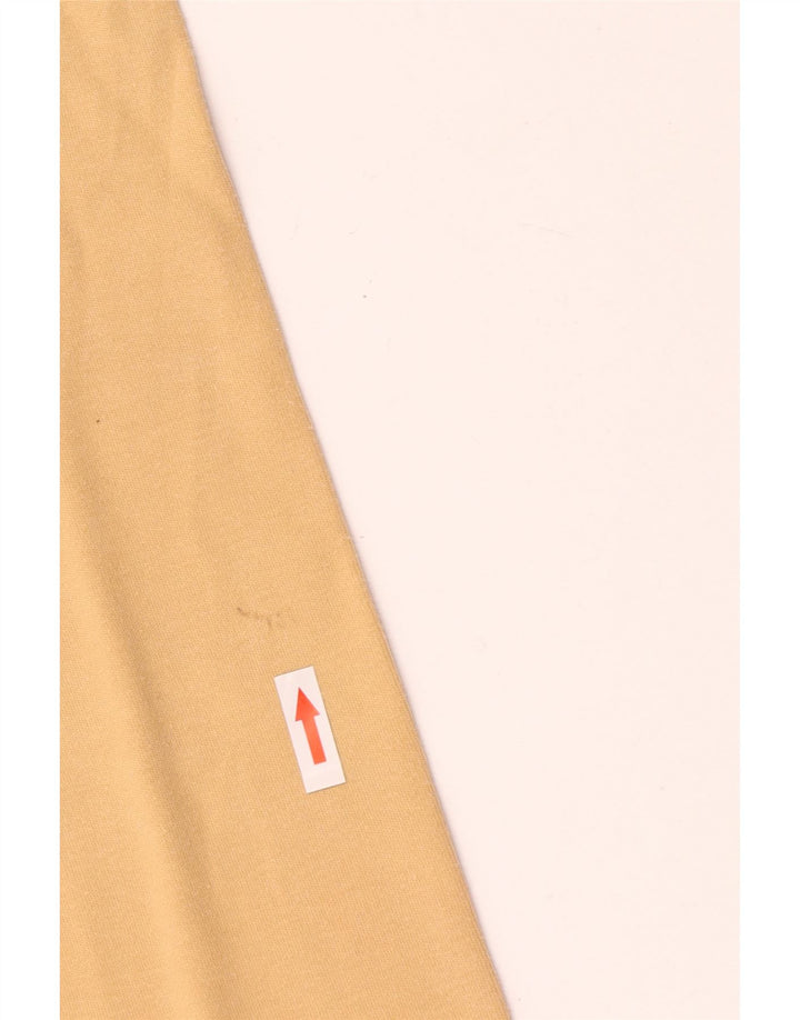 Lee Mens Graphic Top Manga Longa XL Laranja Colorblock Algodão