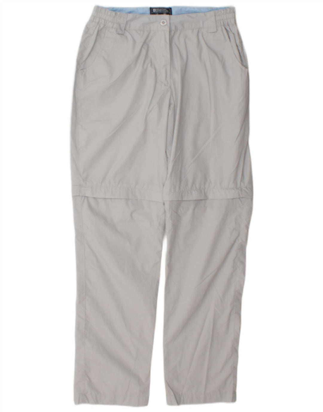 Mountain Warehouse Womens Chino Calças Reino Unido 8 Pequeno W27 L30 Cinza Poliéster