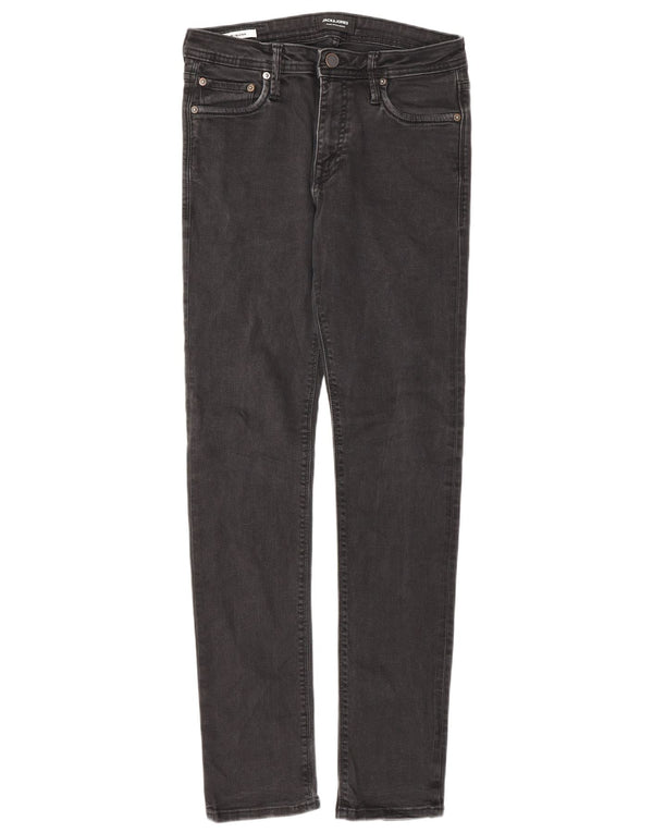 Jack & Jones Masculino GLENN Slim Jeans W28 L32 Preto