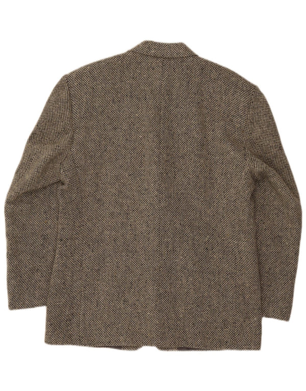 Jaqueta Blazer Masculina Oakwood com 3 Botões Reino Unido 40 Lã Cinza Grande