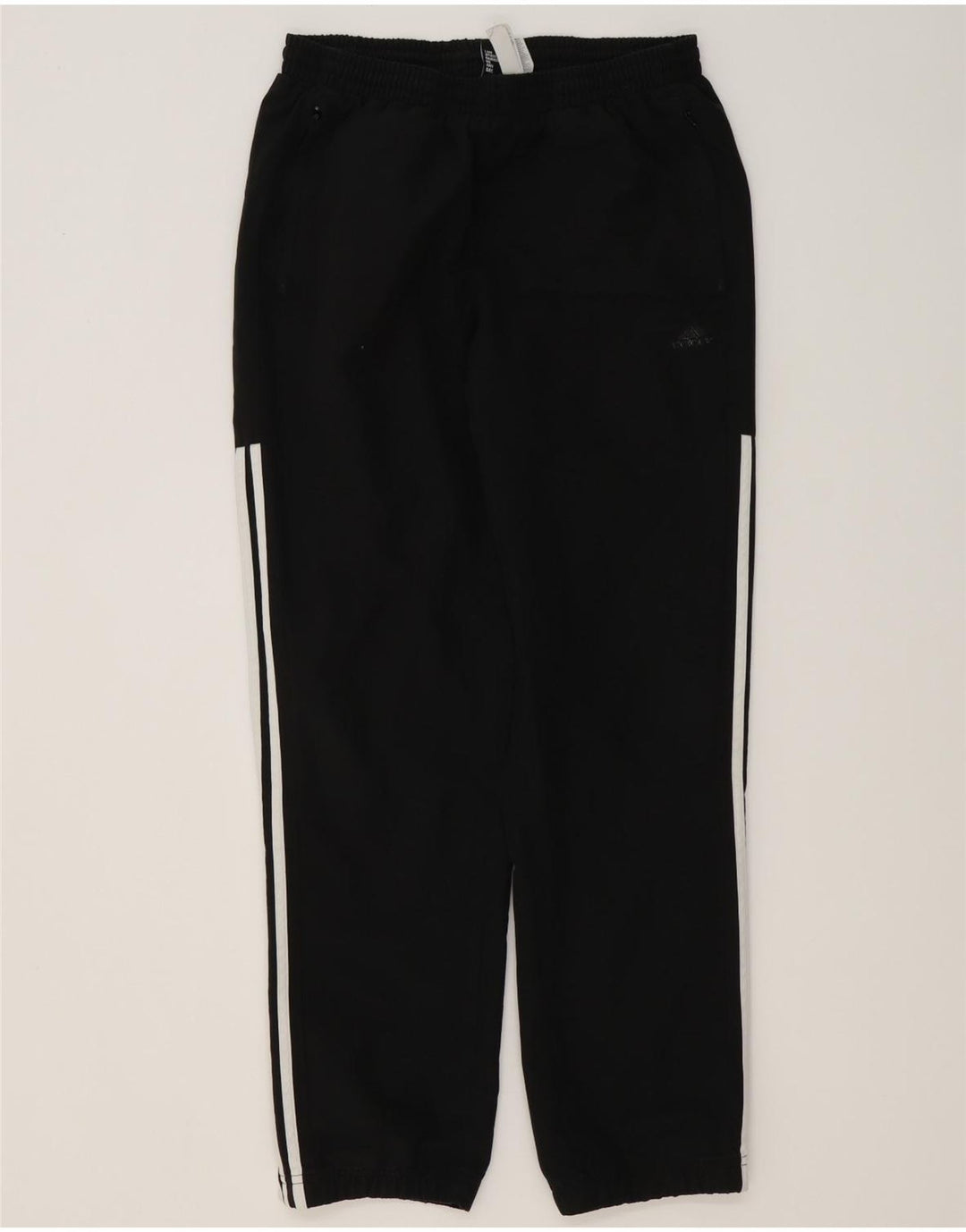 ADIDAS Mens Calças de treino Joggers Médio Preto Poliéster