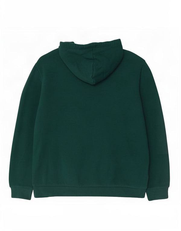 Adidas Mens Graphic Hoodie Jumper XL Verde Algodão