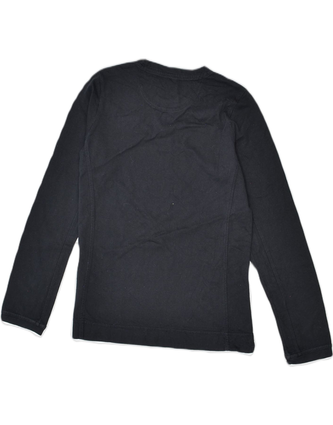 CHAMPION Mens Top Long Sleeve XS Navy Blue Cotton | Vintage | Thrift | Second-Hand | Used Clothing | Messina Hembry 