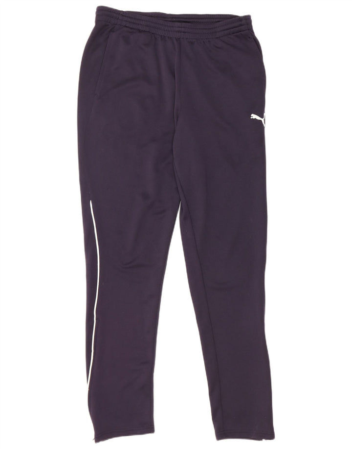 Calça de treino masculina Puma médio azul marinho poliéster