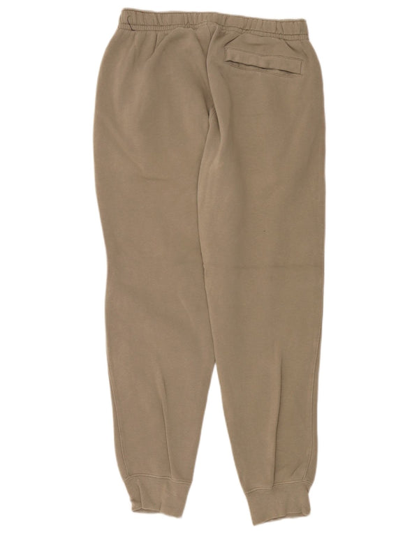Calça de treino masculina Nike joggers pequeno algodão cáqui