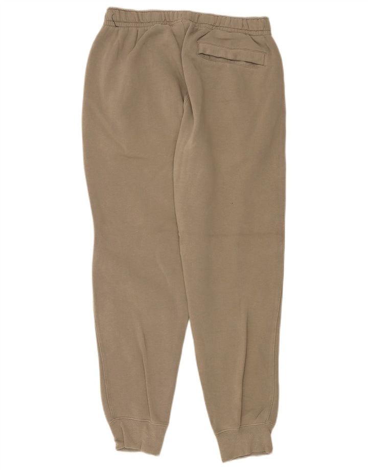 Calça de treino masculina Nike joggers pequeno algodão cáqui