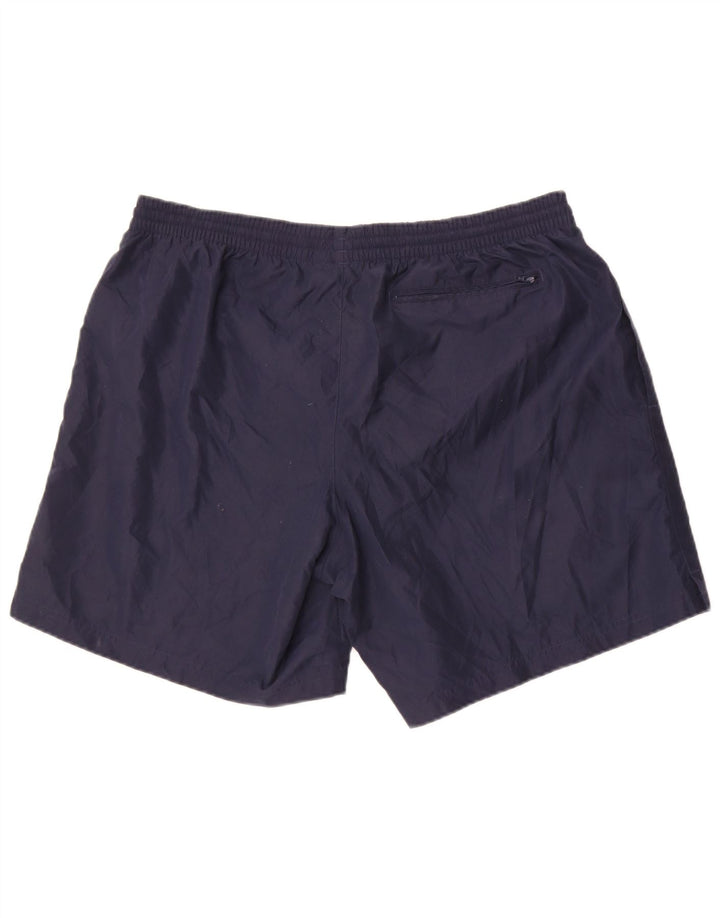 Shorts esportivos masculinos Fila XL azul marinho