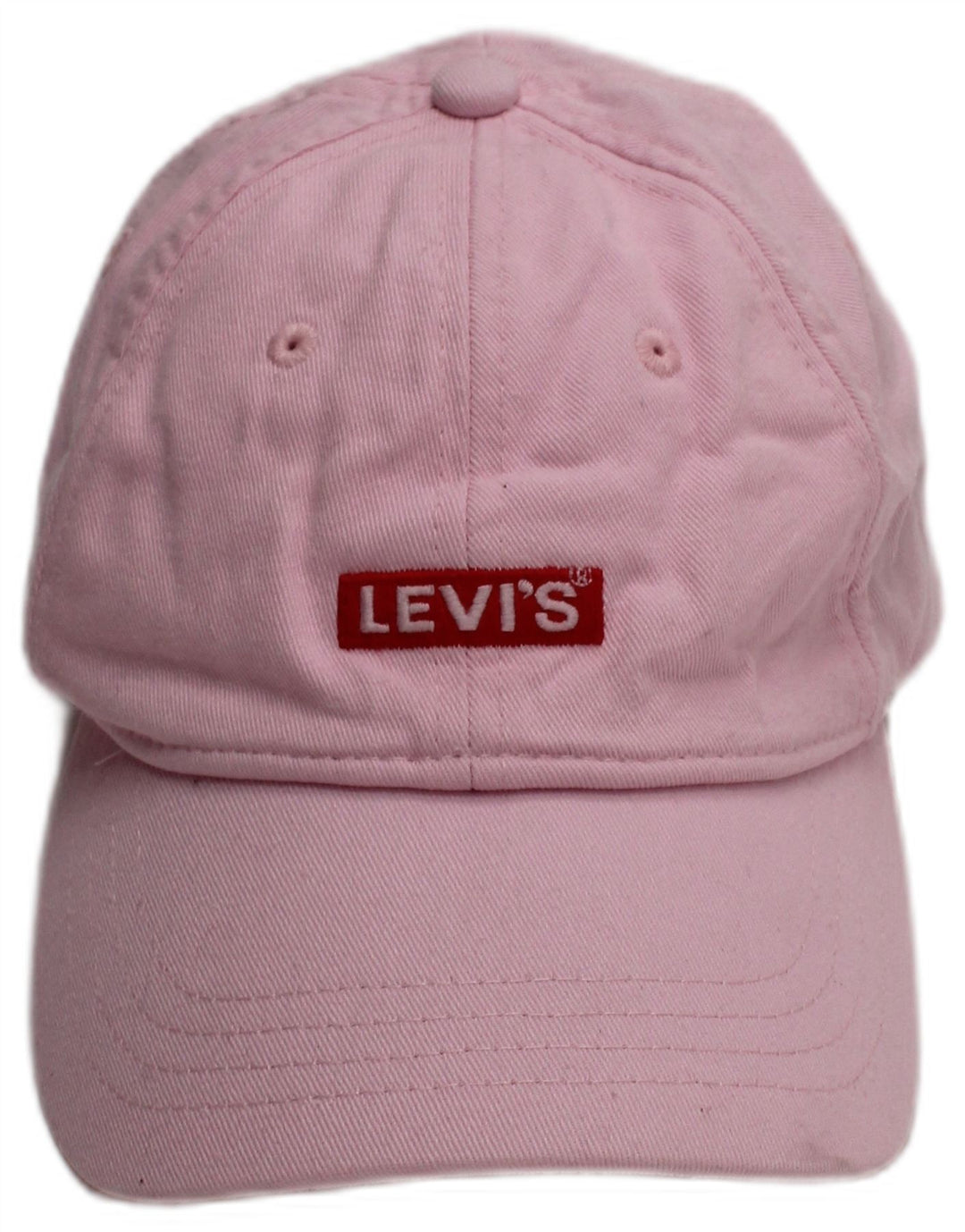 Boné de beisebol gráfico feminino Levi's tamanho único algodão rosa