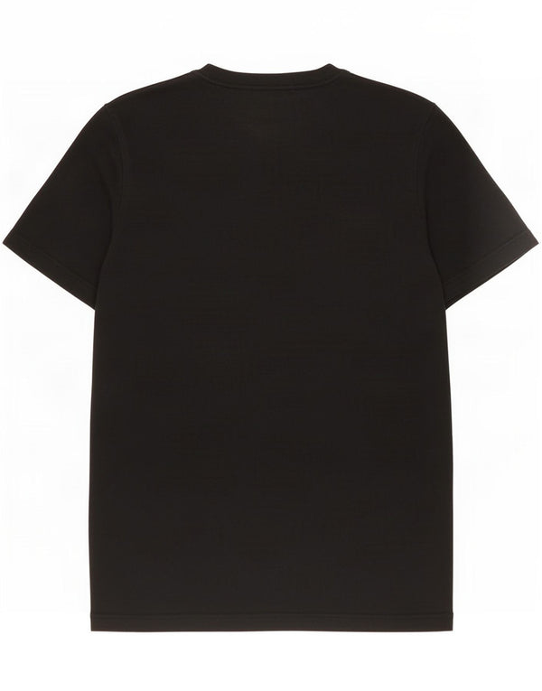 Adidas Mens Graphic T-Shirt Top Médio Algodão Preto