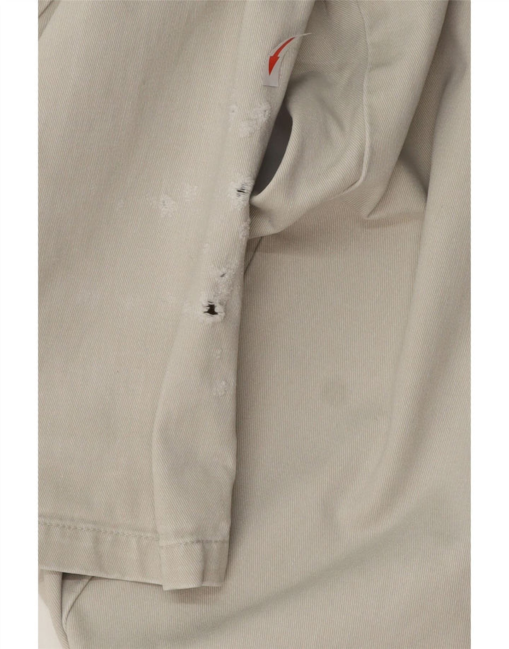Calvin Klein Mens Bootcut Chino Trousers W34 L32 Beige