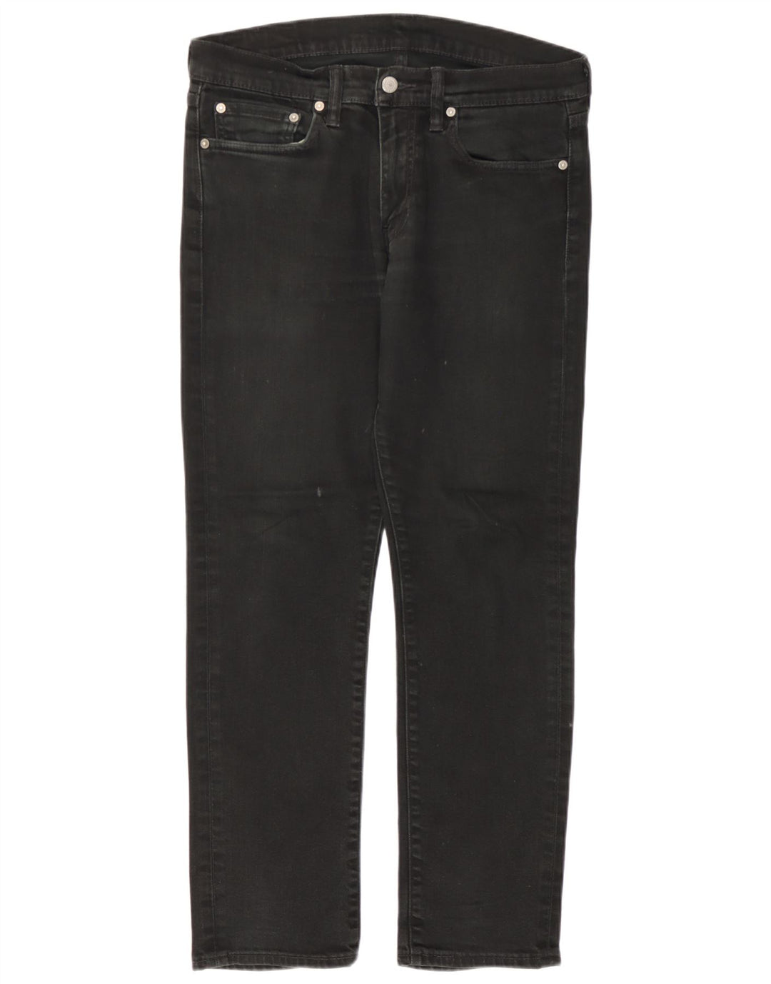 Levi's Masculino 511 Slim Jeans W32 L30 Algodão Preto