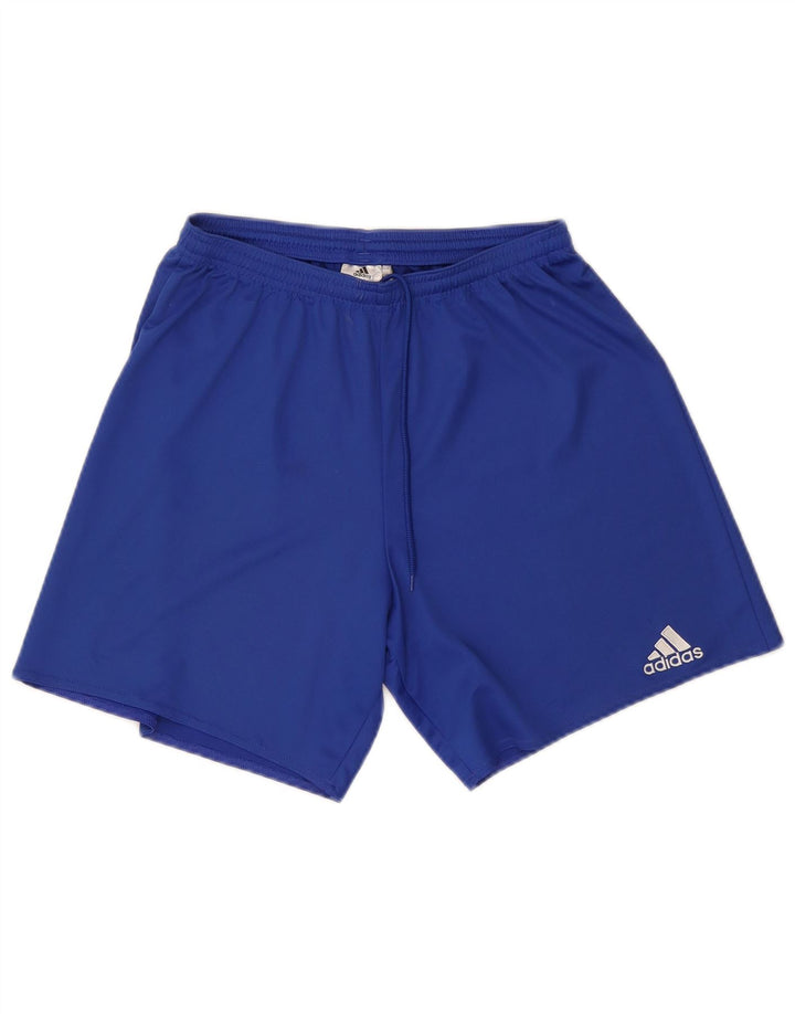 ADIDAS Mens Climalite Sport Shorts Médio Azul Poliéster