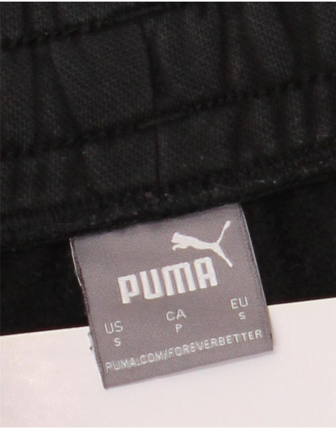 Calça esportiva masculina Puma Joggers pequena preta
