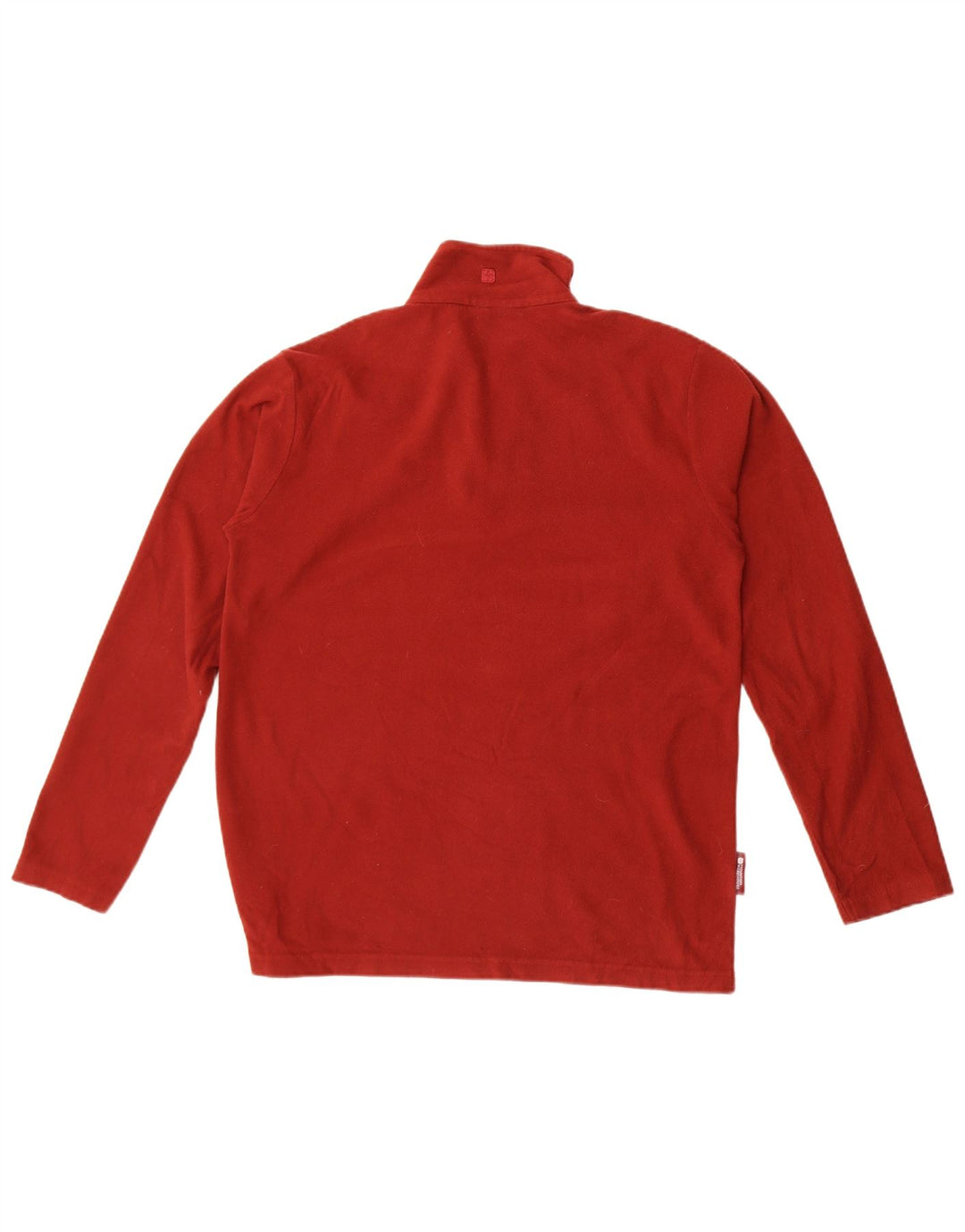 Suéter de lã masculino Mountain Warehouse com zíper e gola UK 12 médio marrom