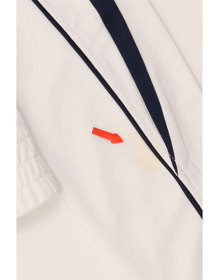 Jaqueta Asics Boys Graphic Tracksuit Top 7-8 Anos Branco Colorblock