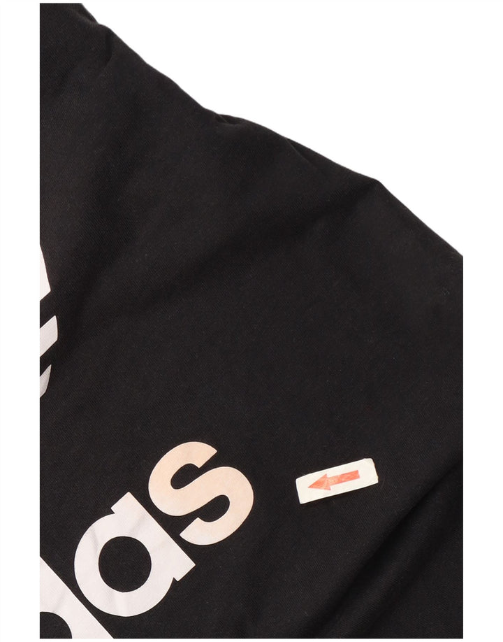 Camiseta Adidas Feminina Gráfica Top UK 14 Médio Preto