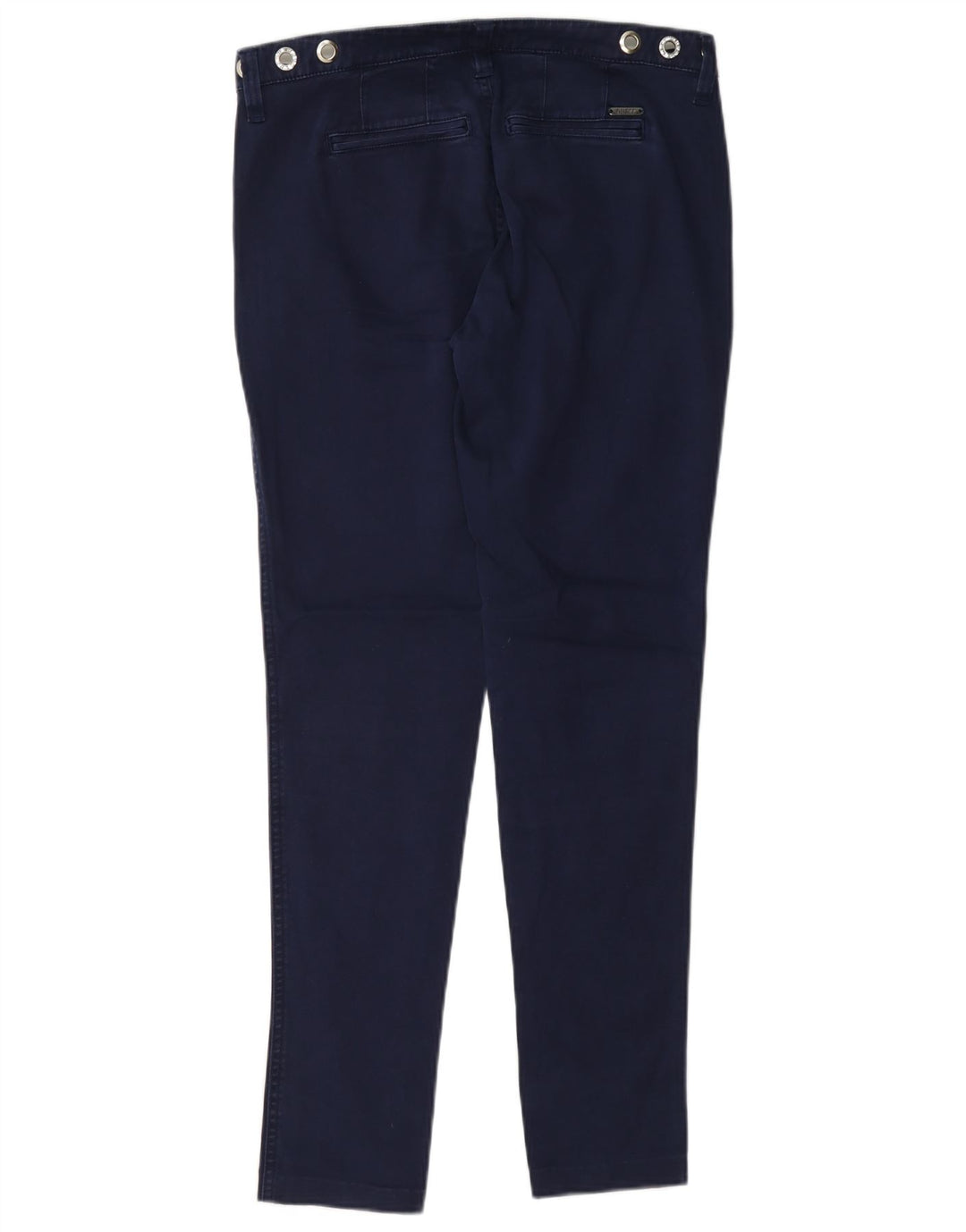 Guess Calça Chino Feminina Slim W30 L28 Azul Marinho