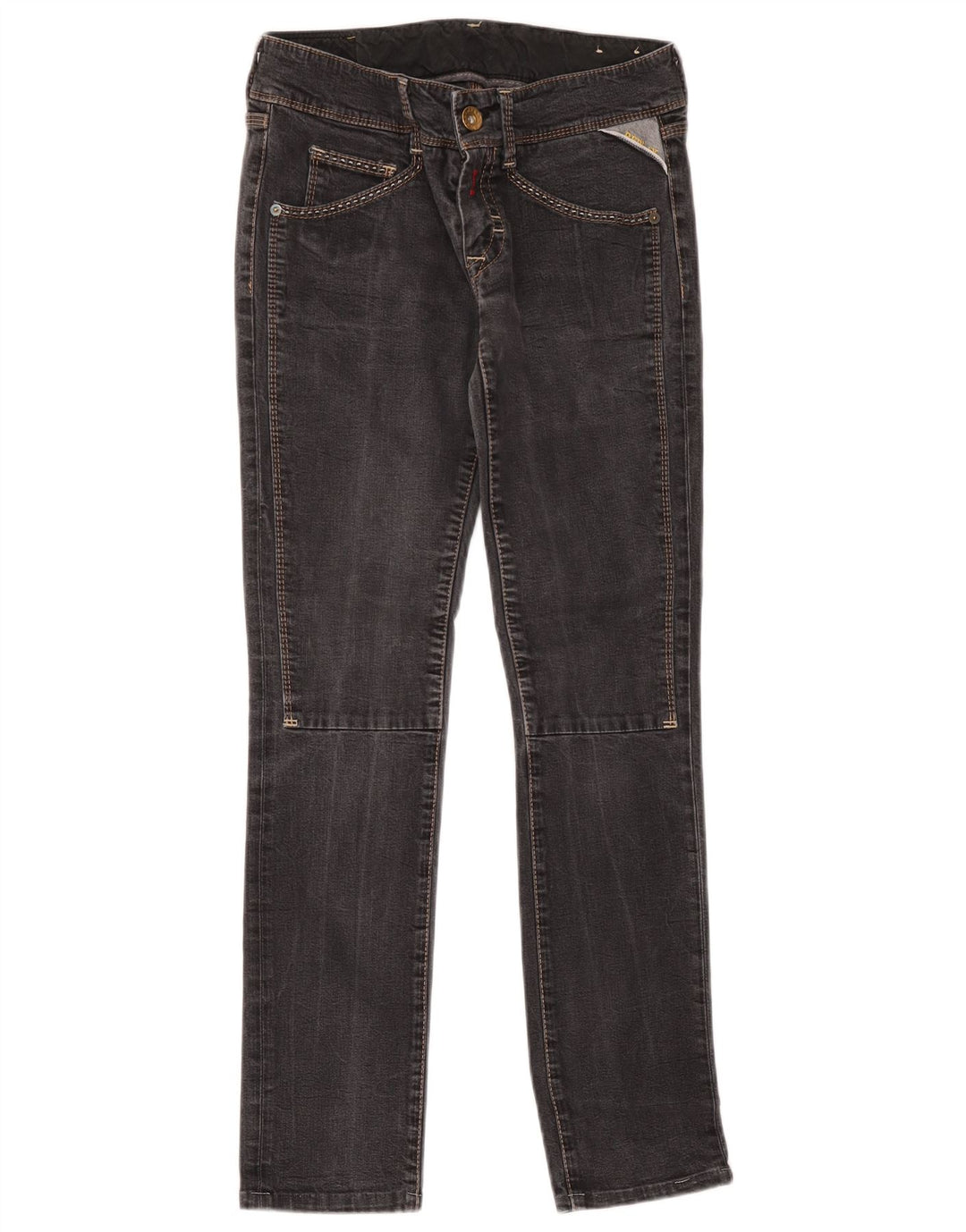 Replay Mens Slim Jeans W28 L34 Cinza Algodão