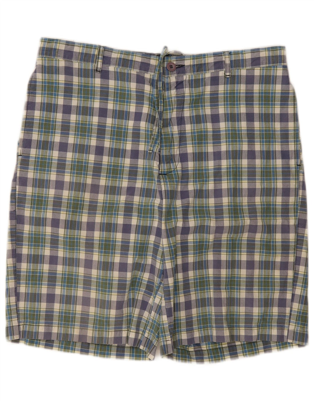 Shorts Chino Regular Masculino Woolrich W38 XL Algodão Xadrez Multicolorido