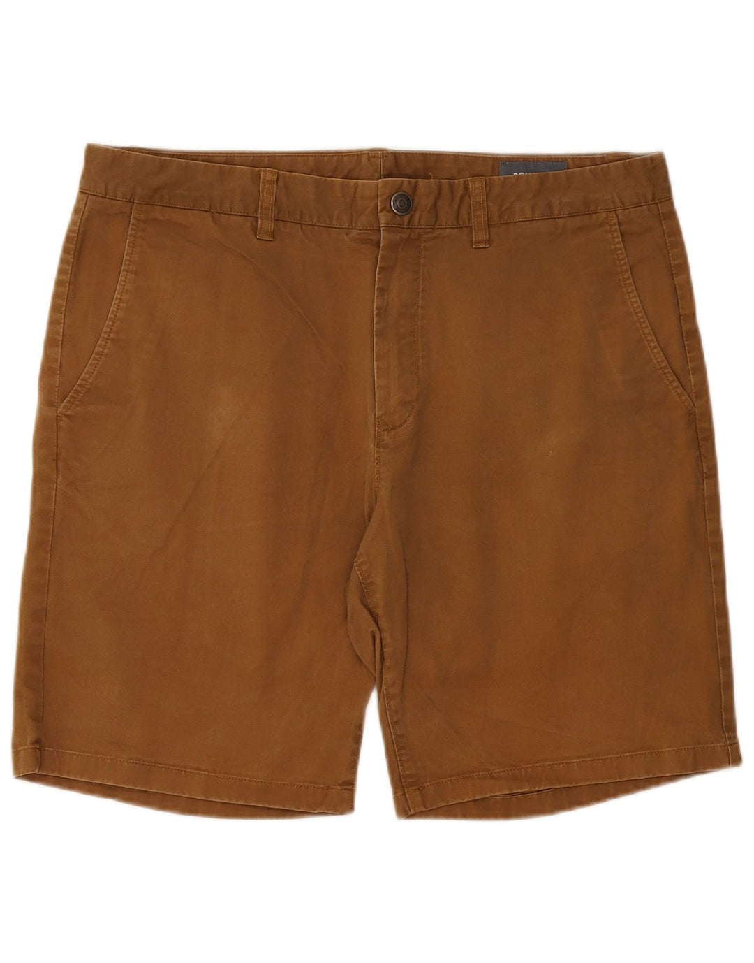 BONOBOS Mens Chino Shorts W36 Grande Algodão Bege