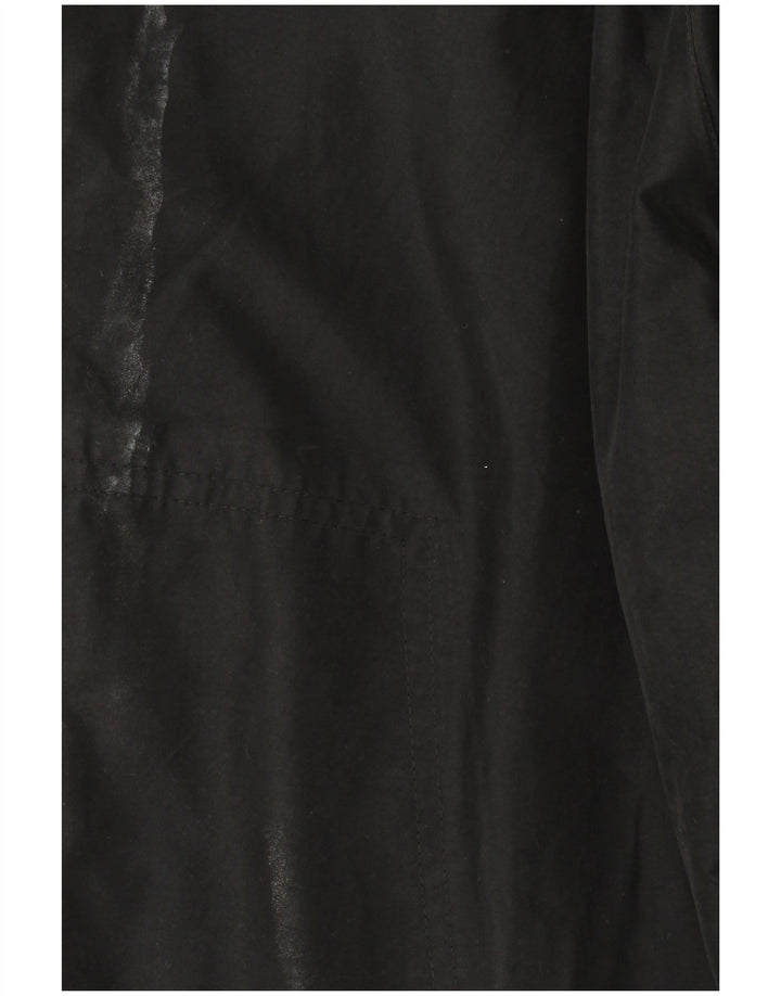 Fila Womens Capri Calças de treino UK 14 Grande Poliéster Preto