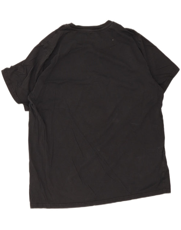Camiseta gráfica masculina New Balance 2XL algodão preto