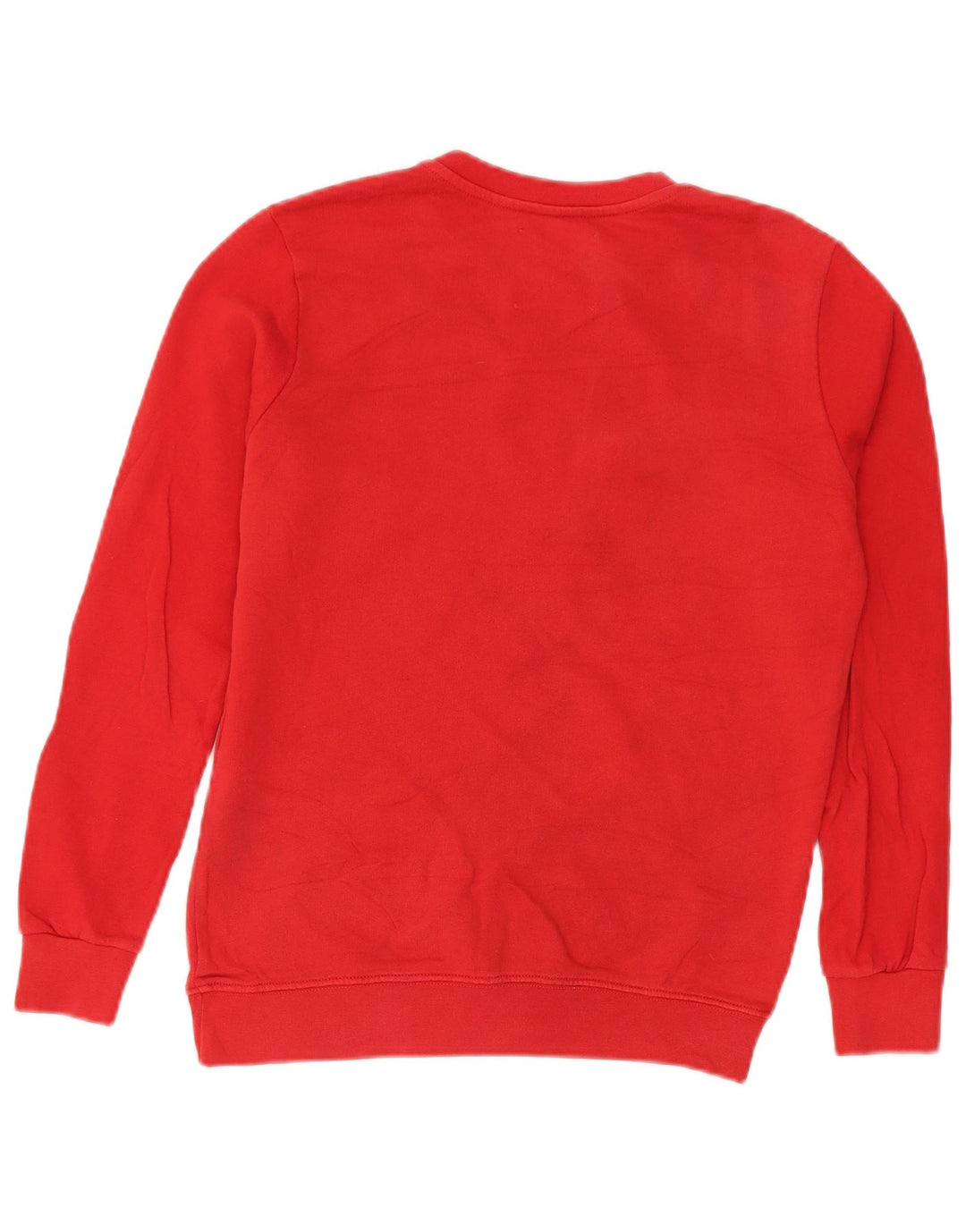 Suéter feminino Pyrex com estampa grande e grande, Reino Unido, 10 algodão vermelho pequeno