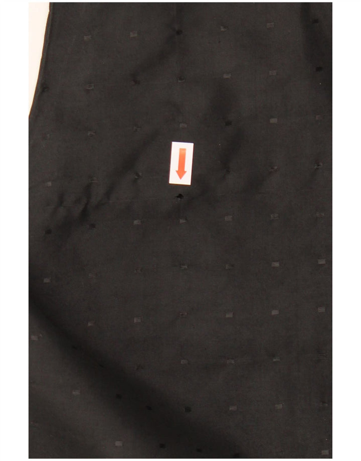 Colete masculino vintage médio preto