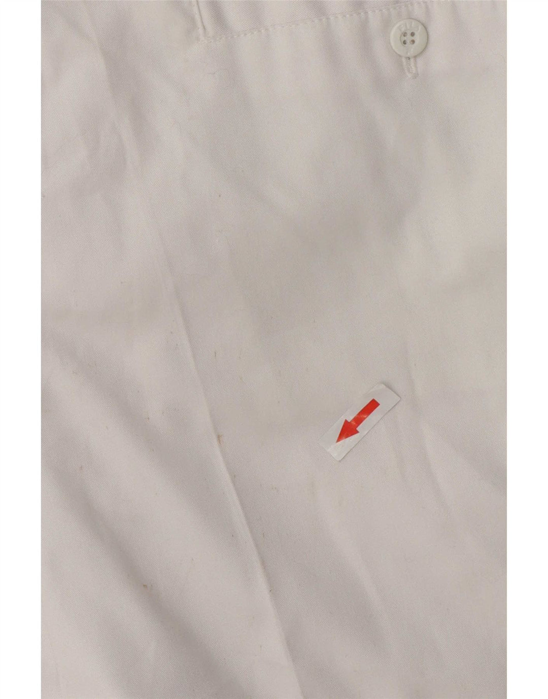 Fila Masculino Pegged Chino Shorts IT 52 XL W38 Branco Colourblock Poliéster