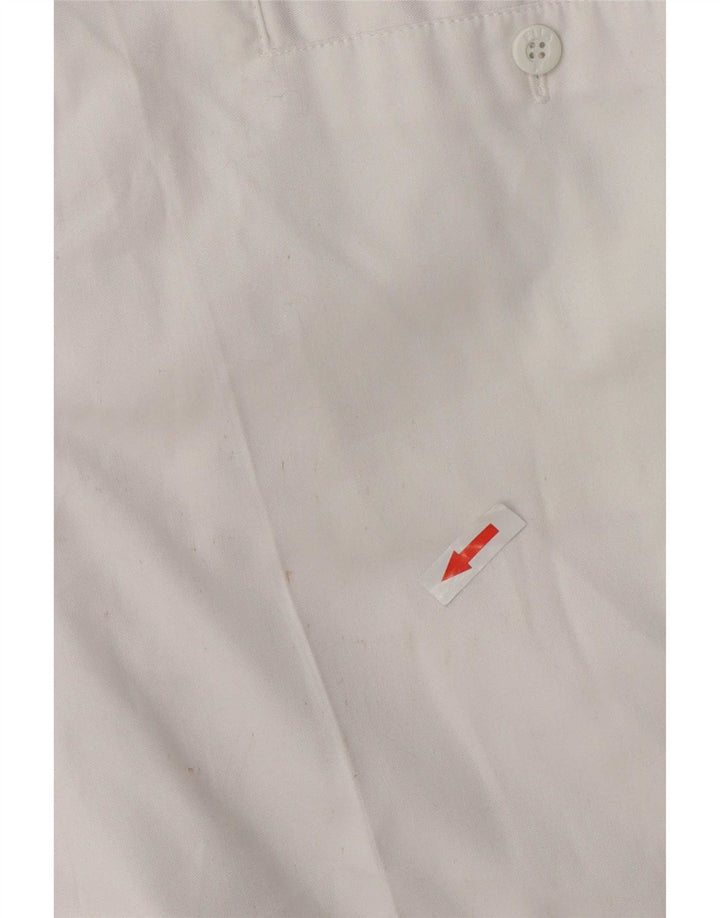 Fila Masculino Pegged Chino Shorts IT 52 XL W38 Branco Colourblock Poliéster