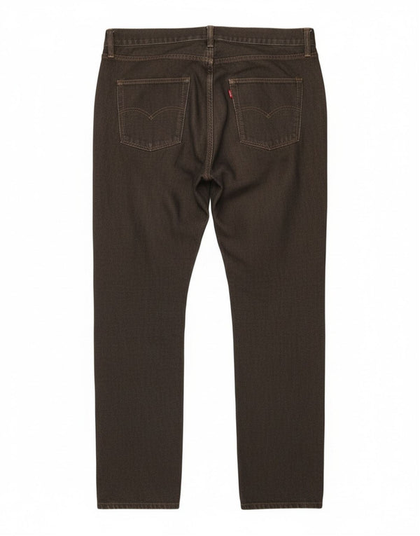 Jeans Levi's 504 Straight Masculino W36 L34 Cinza