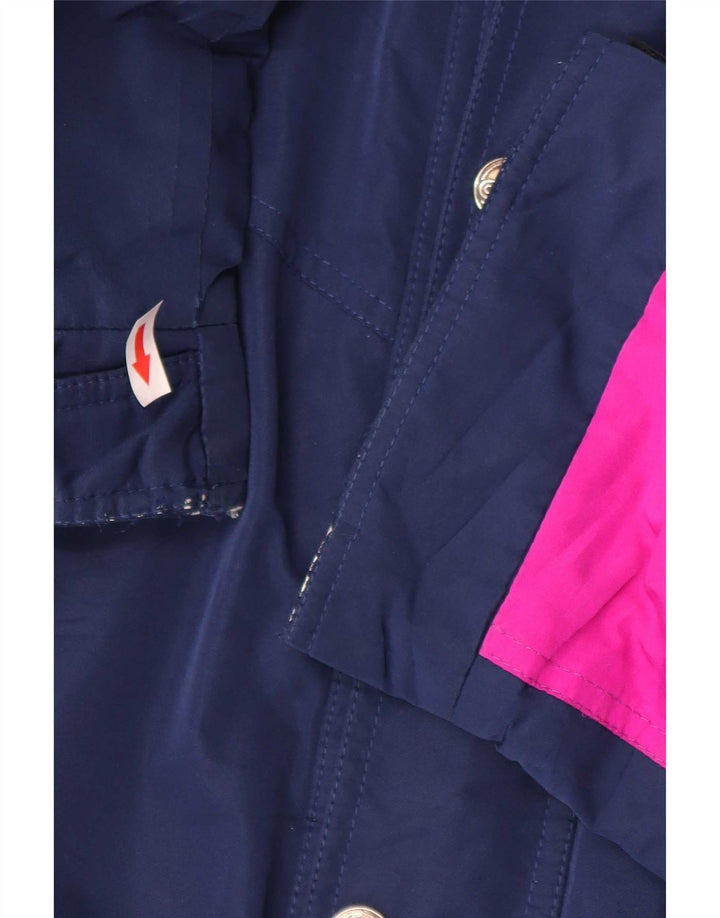 Jaqueta corta-vento masculina Cassin com capuz IT 50 grande azul marinho
