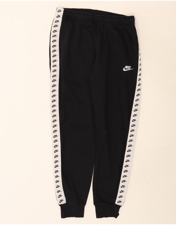 Nike Mens Graphic Calças de treino Joggers Medium Black Colourblock