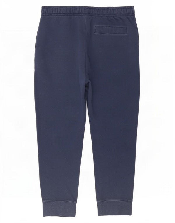 Nike Mens Tracksuit Trousers Joggers Large Navy Blue Cotton