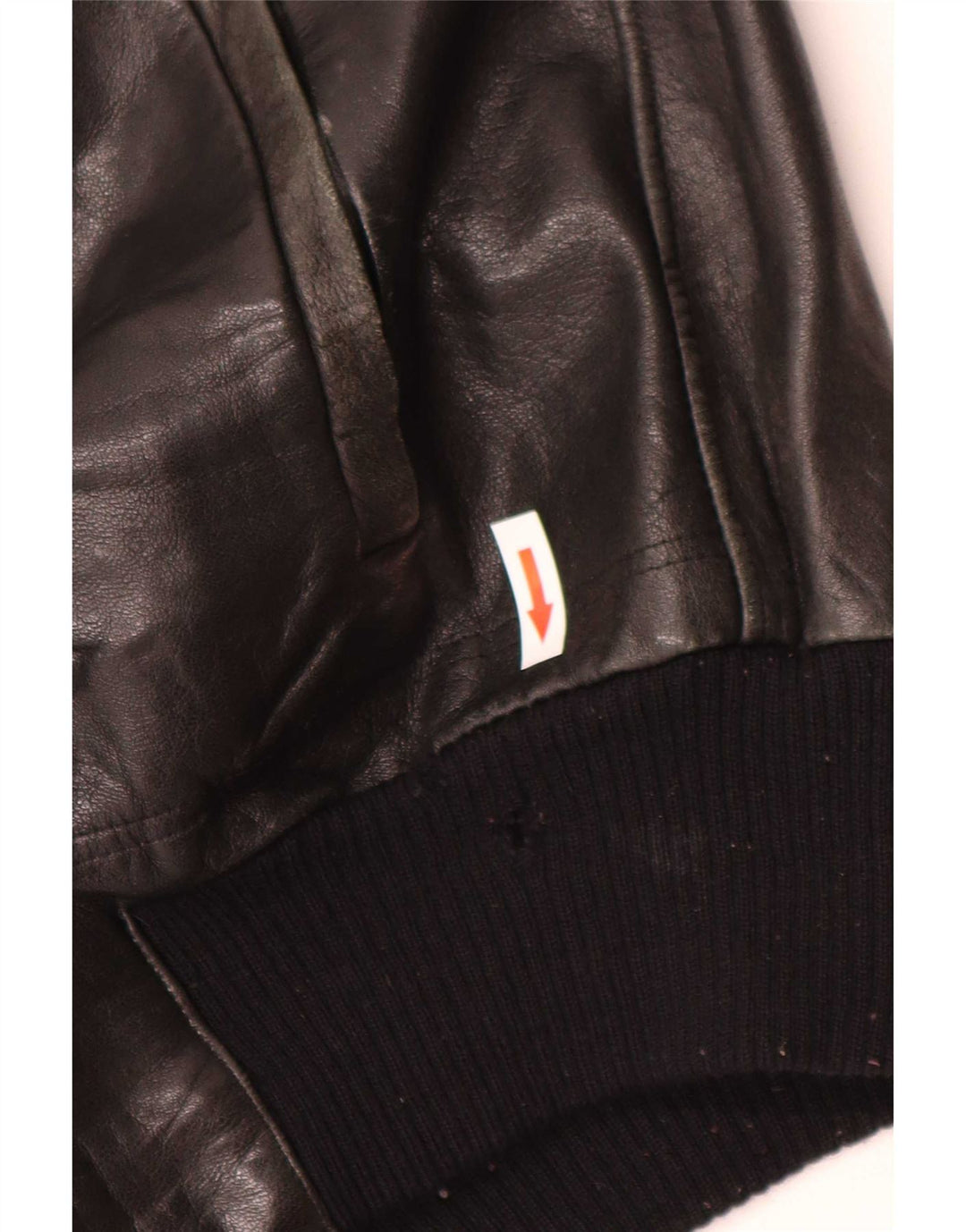 Jaqueta de couro masculina Marpel IT 52 XL preta