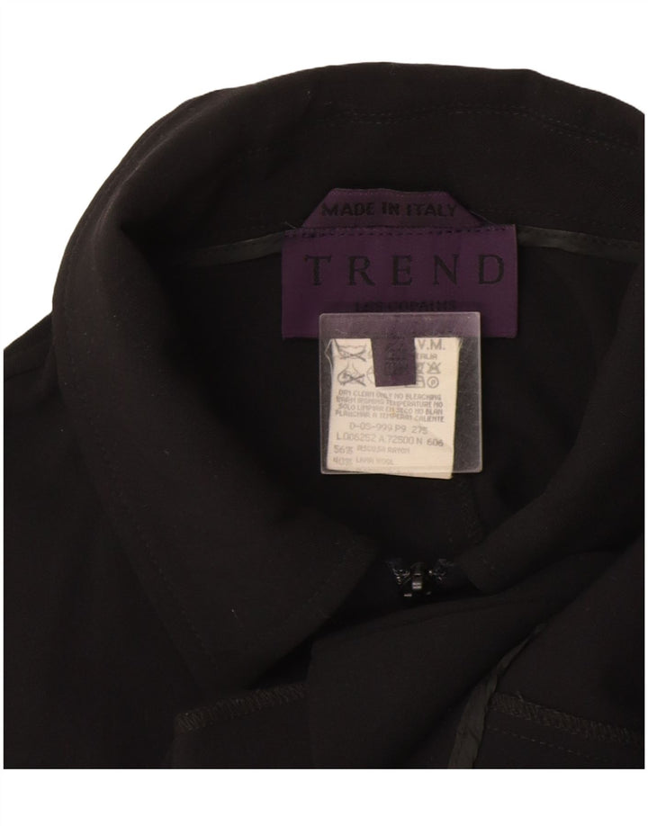 Jaqueta bomber feminina Trend IT 44 média azul marinho viscose
