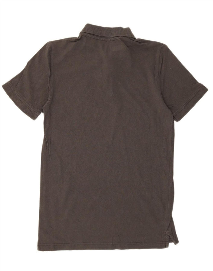 Camisa polo masculina KAPPA pequena cinza algodão